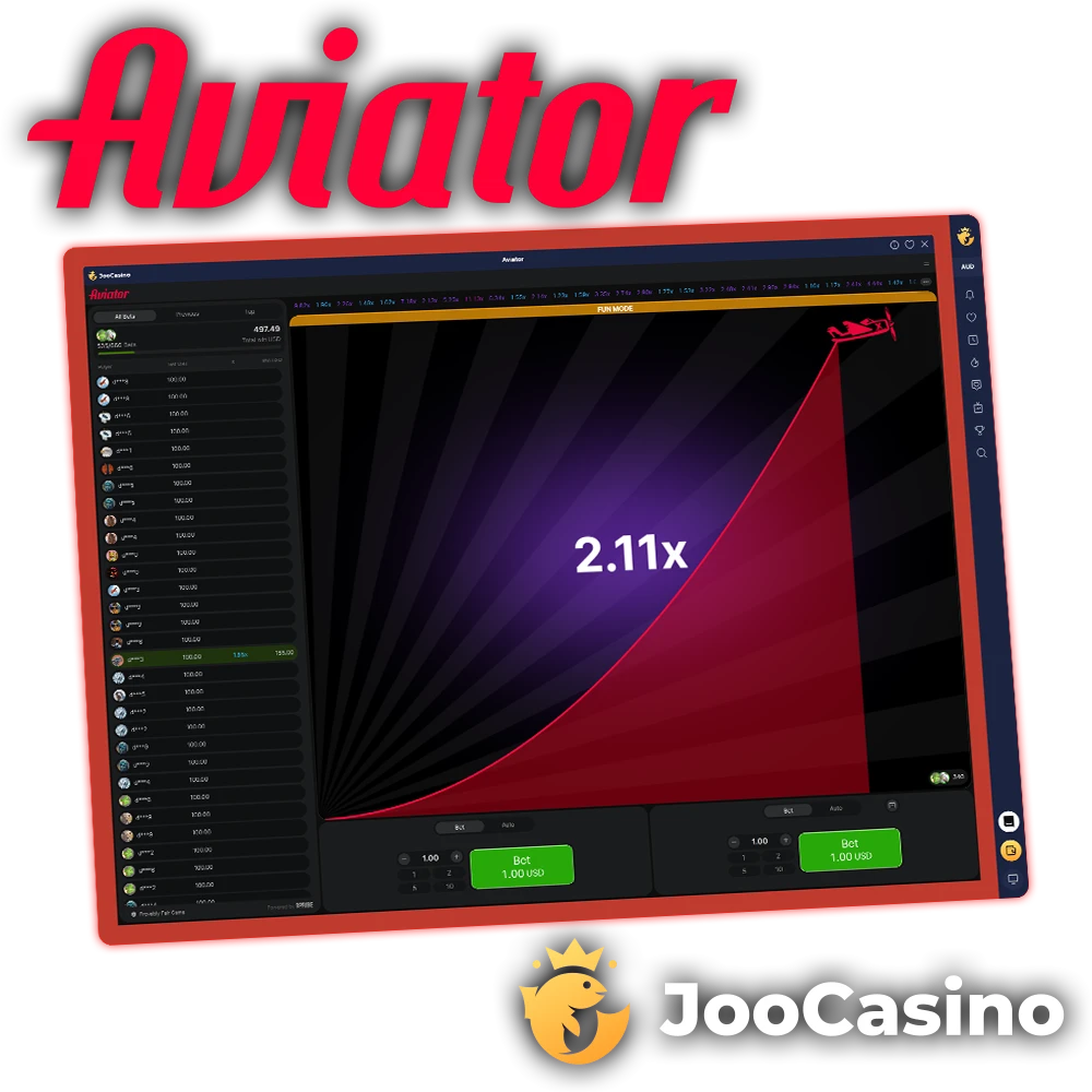 Joo Casino offers Australian players the best Aviator experience with bonuses.