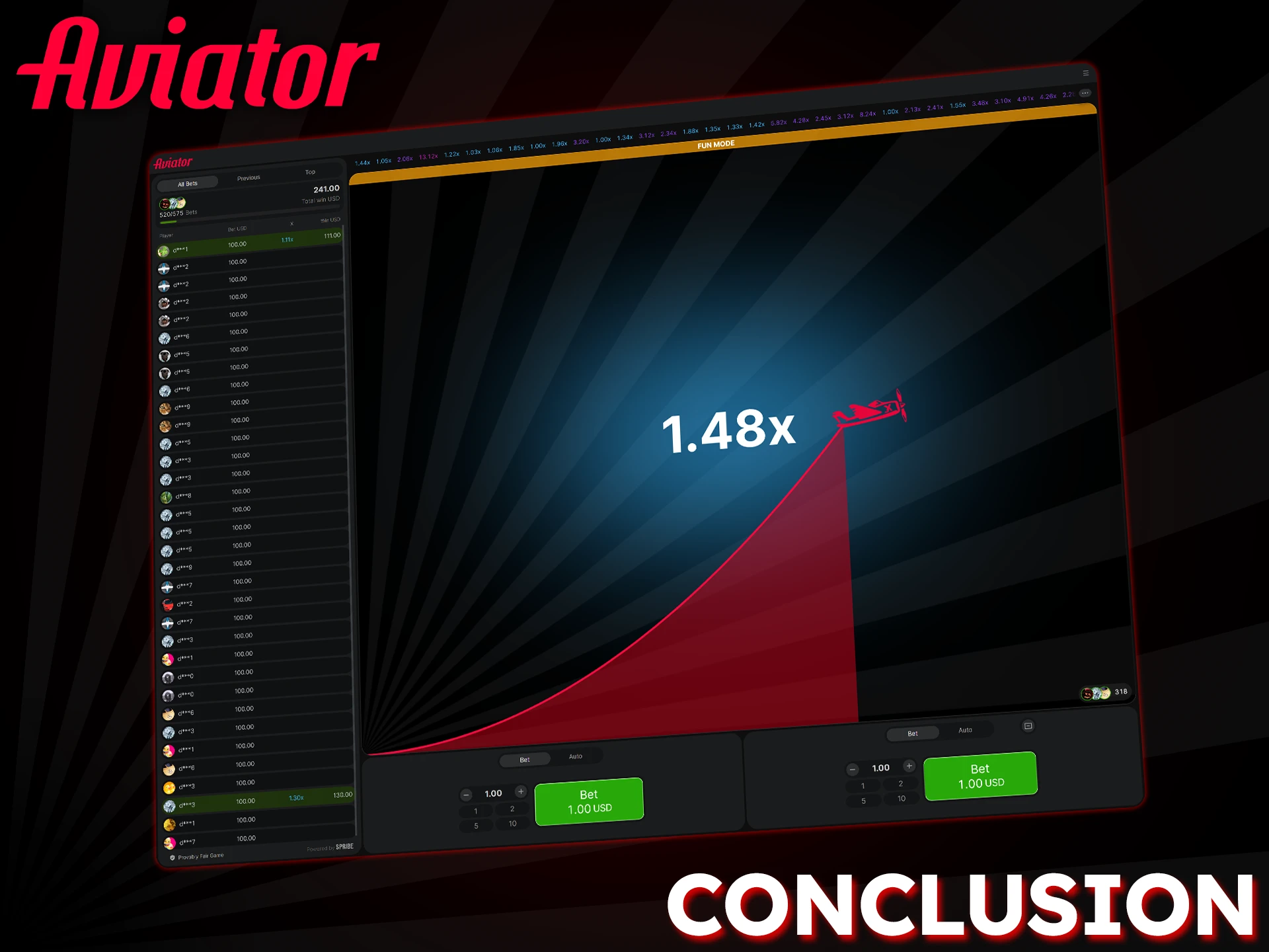 If you love fast-paced games and quick decisions, Aviator is a perfect match.