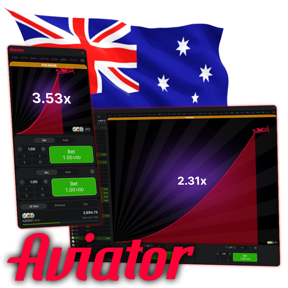 Try the dynamic and exciting Aviator game, popular in Australia.