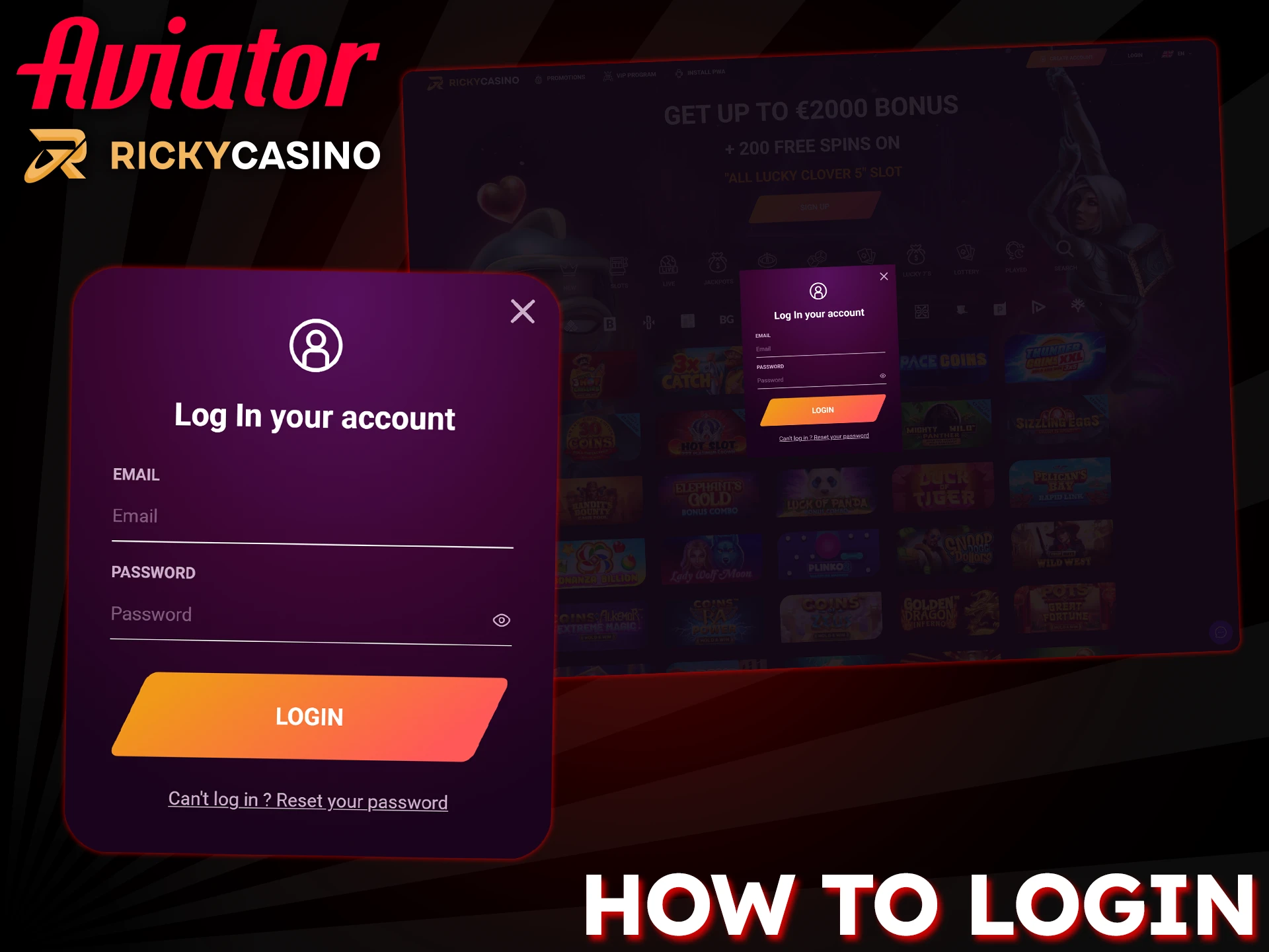 Ricky Casino Login Guide