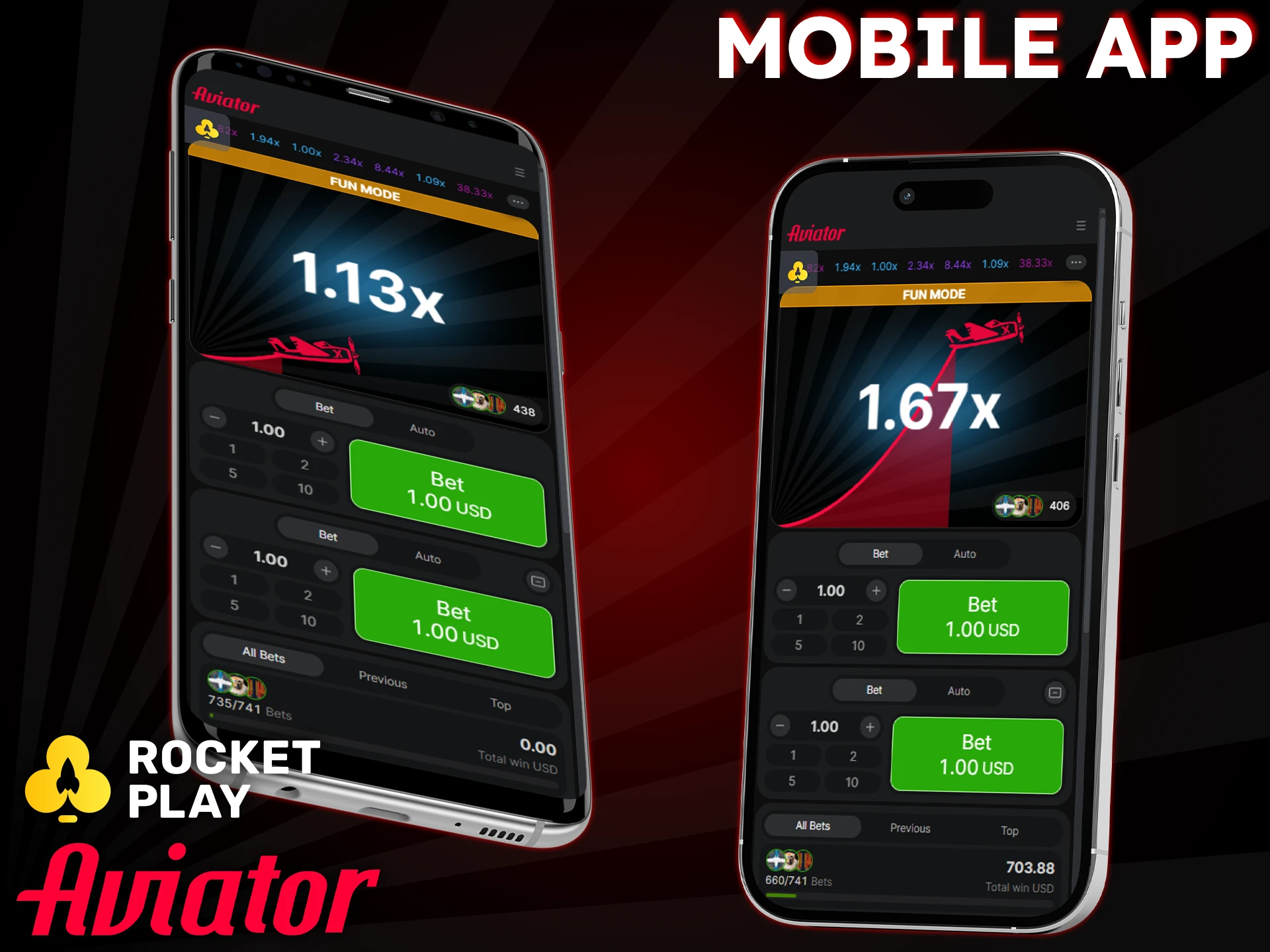 Install the RocketPlay PWA for quick and convenient Aviator access on your mobile device.