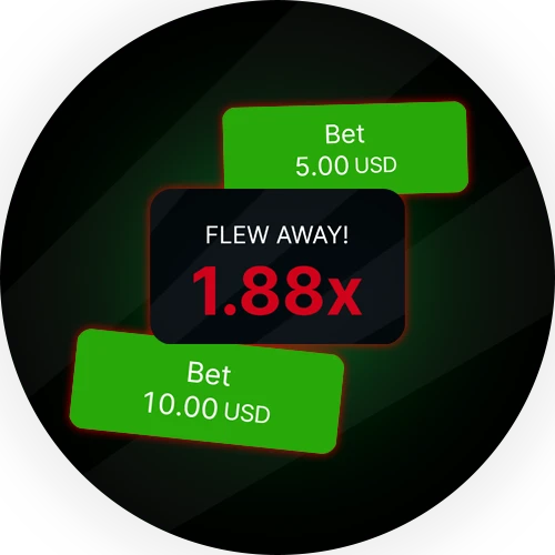 To recover money on a win, double your bet after each Aviator loss.