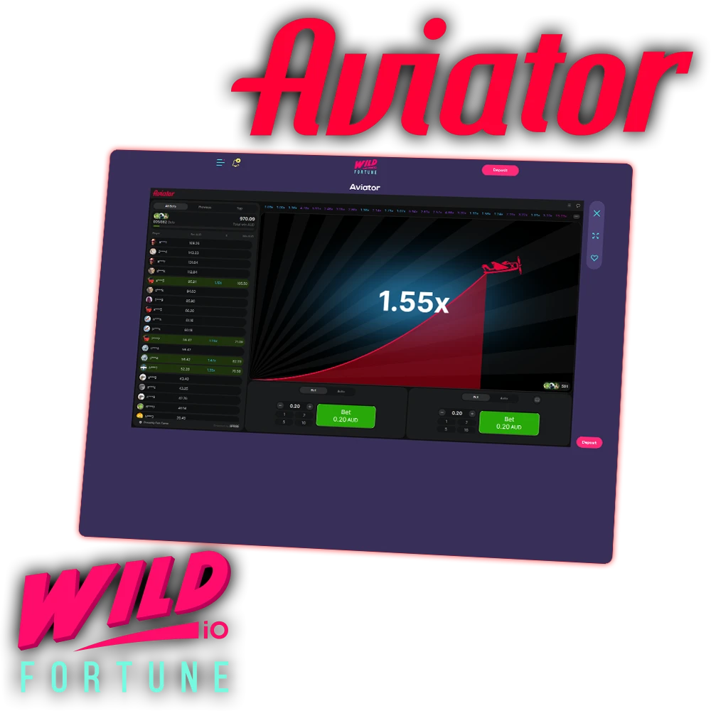 Wild Fortune is an outstanding casino for Aviator fans, offering great bonuses and security.