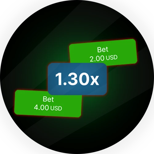 Paroli Aviator system increases your bet after a win, allowing you to ride a hot streak.