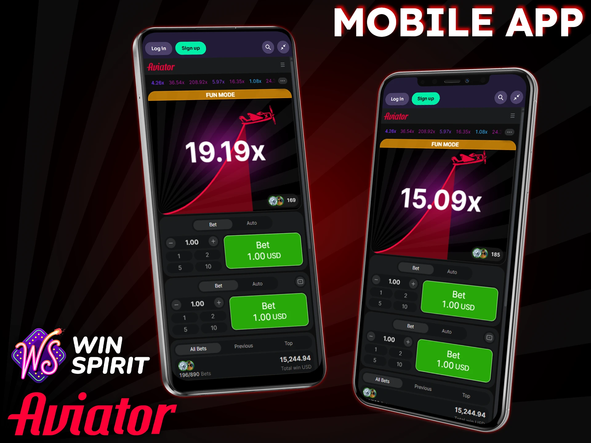 Install WinSpirit PWA on any device for instant access to Aviator.